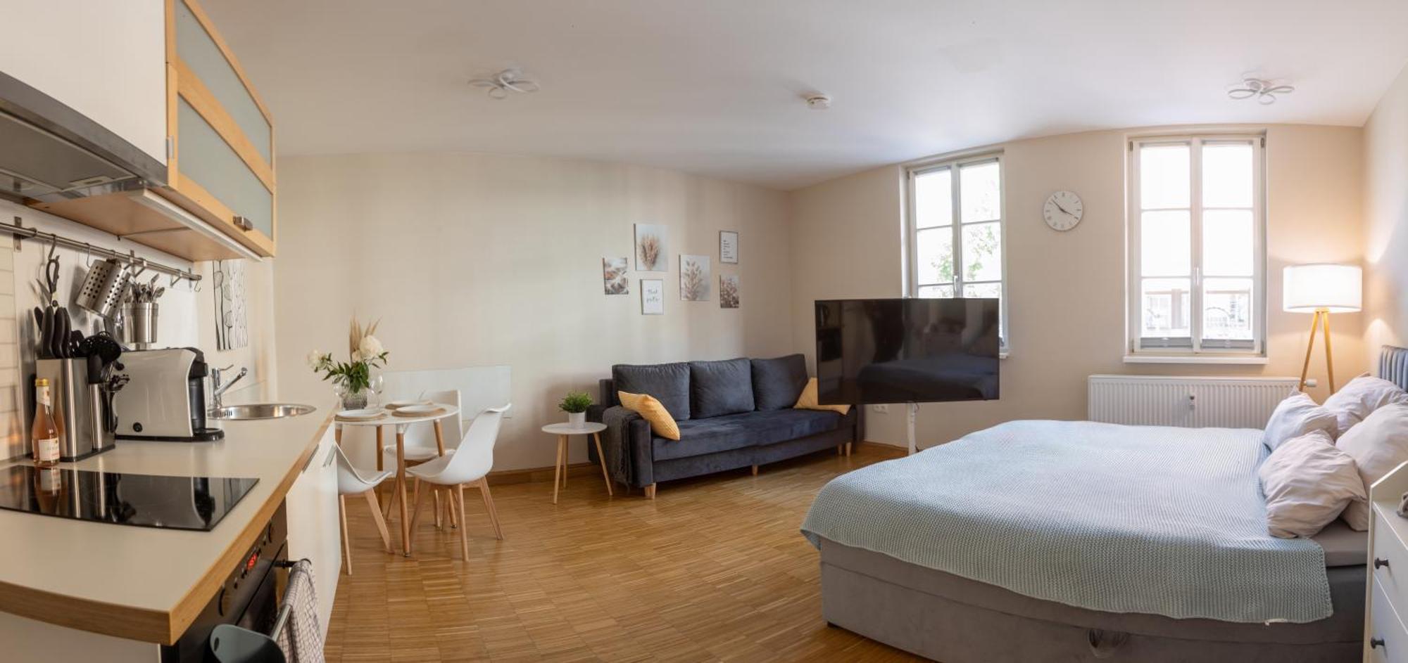 Ein Gemuetliches Studio Mit Netflix Im Zentrum Bahnhofsnaehe Coburg Esterno foto